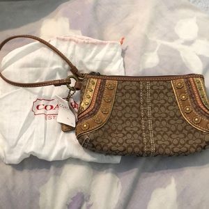 Authentic Coach Clutch